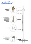 Maszt flagowy standard 4-14